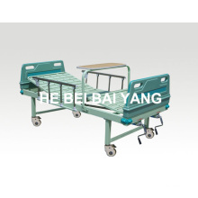 a-89 Movable Double-Function Manual Hospital Bed